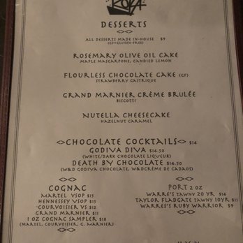 Cafe Roka - Yummy dessert - New American Near Me - Bisbee, Arizona