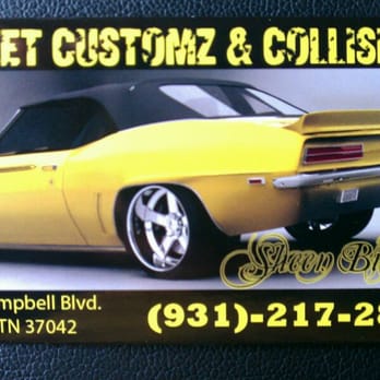 Street Customz and Collision - Chevrolet All the Way!! - Body Shops Near Me - Clarksville, Tennessee Street Customz and Collision - Chevrolet All the Way!! - Body Shops Near Me - Clarksville, Tennessee