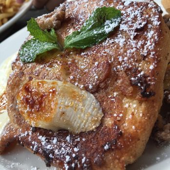 Juliette Restaurant - Banana stuffed French toast - Bars Near Me - Brooklyn, New York
