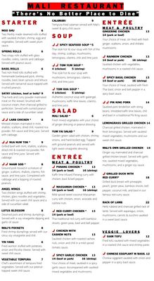Menu photo 7 Mali Restaurant Atlanta, GA Menu photo 7 Mali Restaurant Atlanta, GA