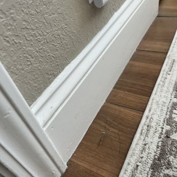 InstaMaids - Spots like this were all over the house after the vacuumed. Not very clean. - Home Cleaning Near Me