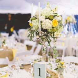 Beautiful table centerpiece for my reception