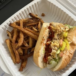 Chicken cheesesteak