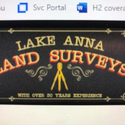 lake anna land surveys - Logo