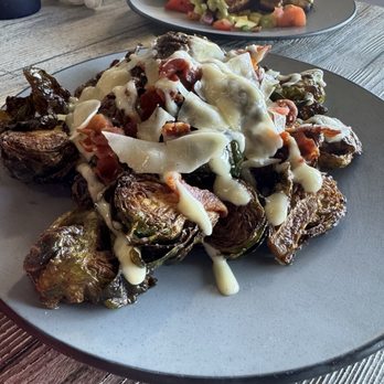 Point Lobster - Charred brussels sprouts with bacon and Parmesan - Seafood Markets Near Me - Point Pleasant Beach, New Jersey Point Lobster - Charred brussels sprouts with bacon and Parmesan - Seafood Markets Near Me - Point Pleasant Beach, New Jersey