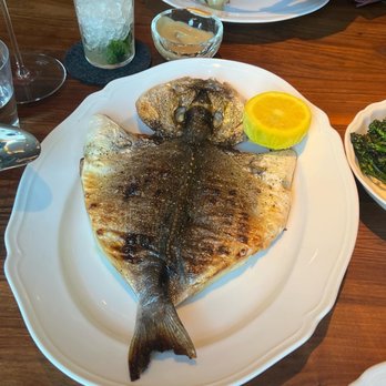 Angler - Grilled sea bream - Seafood Near Me - San Francisco, California Angler - Grilled sea bream - Seafood Near Me - San Francisco, California