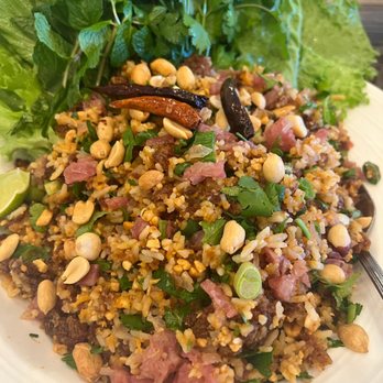 Bhan Mae Vane - Nam Khao (Crispy Rice Salad) - Thai Near Me - Alameda, California