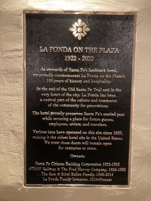Menu photo 7 La Plazuela Santa Fe, NM