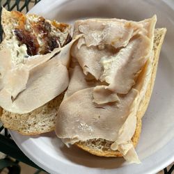 Bubba's Subs and Pizza - Barely any cheese, meat and mayo  and where's the lettuce and tomato!????