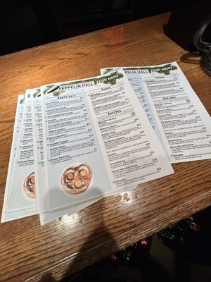 Menu photo 1 Zeppelin Hall Jersey City, NJ Menu photo 1 Zeppelin Hall Jersey City, NJ