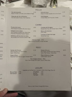 Menu photo 2 Arno Ristorante New York, NY Menu photo 2 Arno Ristorante New York, NY
