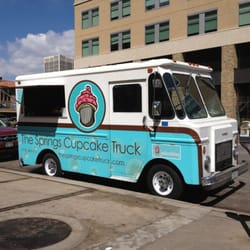 The Springs Cupcake Truck - Coco, The Springs Cupcake Truck in downtown COS