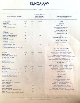 Menu photo 6 Bungalow By The Sea Miami Beach, FL