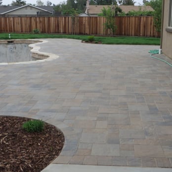 A Munoz Landscape Construction - a pool and patio - Landscaping Near Me - Morgan Hill, California