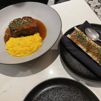 Olive & Hay - Veal Osso Bucco a la Milanese - Italian Near Me - Napa, California