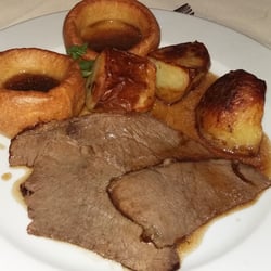 Summerhill Restaurant - Roast beef Sunday dinner.