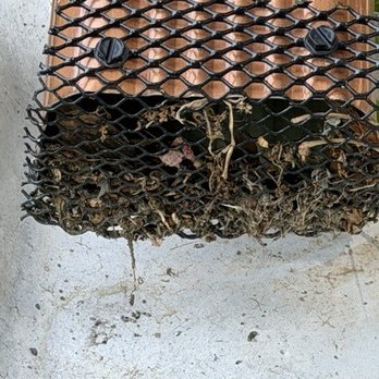 Galvan Seamless gutters - Incorrect installation of the leaf guard - Gutter Services Near Me
