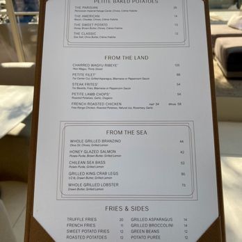 RH Rooftop Restaurant at RH Palo Alto - PETITE BAKED POTATOES, FROM THE LAND, FROM THE SEA, and FRIES & SIDES Menu on May 22, 2026 - Breakfast & Brunch Near Me - Palo Alto, California RH Rooftop Restaurant at RH Palo Alto - PETITE BAKED POTATOES, FROM THE LAND, FROM THE SEA, and FRIES & SIDES Menu on May 22, 2026 - Breakfast & Brunch Near Me - Palo Alto, California