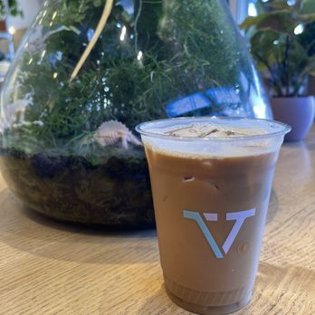 Verve Coffee Roasters - Honey lavender draft latte - Coffee & Tea Near Me - Santa Cruz, California Verve Coffee Roasters - Honey lavender draft latte - Coffee & Tea Near Me - Santa Cruz, California