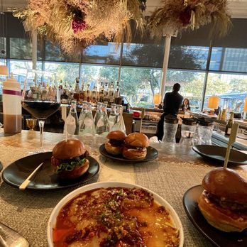 Solstice - Social hour at the bar area - New American Near Me - Irvine, California