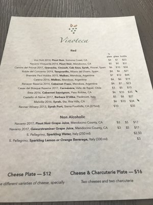 Menu photo 6 Vinoteca Half Moon Bay, CA Menu photo 6 Vinoteca Half Moon Bay, CA