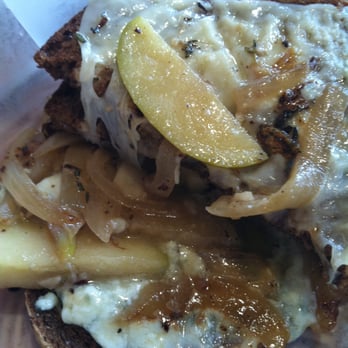 Dog Lane Cafe - Apple and Caramelized Onion Grilled Cheese - Breakfast & Brunch Near Me - Storrs, Connecticut Dog Lane Cafe - Apple and Caramelized Onion Grilled Cheese - Breakfast & Brunch Near Me - Storrs, Connecticut