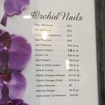 Orchid Nail Spa - Prices - Nail Salons Near Me - Napa, California Orchid Nail Spa - Prices - Nail Salons Near Me - Napa, California