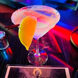 Voice Karaoke Bar & Lounge - Lemon Drop Martini with Salt