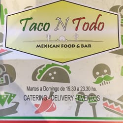Taco N Todo - El menú!