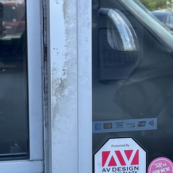 Slim Chickens - This is how clean the drive thru window is I wonder what the inside or kitchen looks like? This is a simple thing to clean. Do better! - Chicken Wings Near Me - Rogers, Arkansas Slim Chickens - This is how clean the drive thru window is I wonder what the inside or kitchen looks like? This is a simple thing to clean. Do better! - Chicken Wings Near Me - Rogers, Arkansas