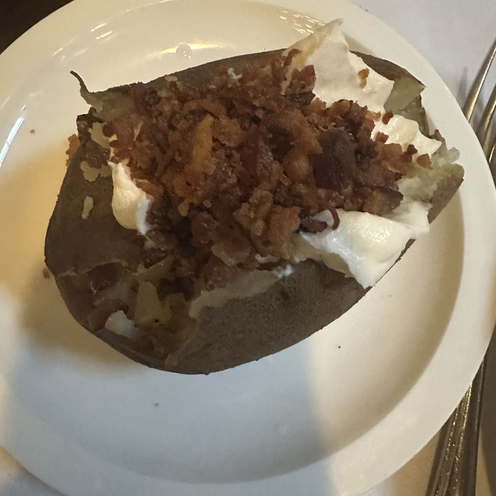 Broadway Prime - Loaded baked potato. - Steakhouses Near Me - Burlingame, California Broadway Prime - Loaded baked potato. - Steakhouses Near Me - Burlingame, California