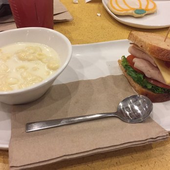 Panera Bread - Portions seem to be shrinking. Half of a turkey bacon bravo... looks more like a slider - Sandwiches Near Me - Hummelstown, Pennsylvania Panera Bread - Portions seem to be shrinking. Half of a turkey bacon bravo... looks more like a slider - Sandwiches Near Me - Hummelstown, Pennsylvania