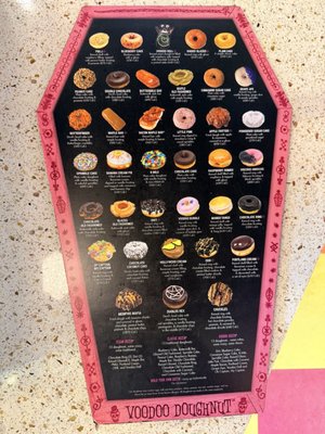 Menu photo 1 Voodoo Doughnut - Universal City Universal City, CA Menu photo 1 Voodoo Doughnut - Universal City Universal City, CA