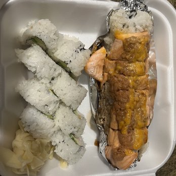Sushi N Go - California rolls and baked salmon rolls. - Sushi Bars Near Me - Norwalk, California