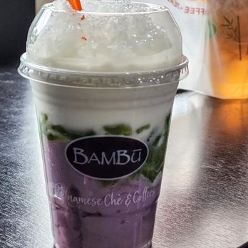 BAMBU - Taro - Bubble Tea Near Me - Chicago, Illinois