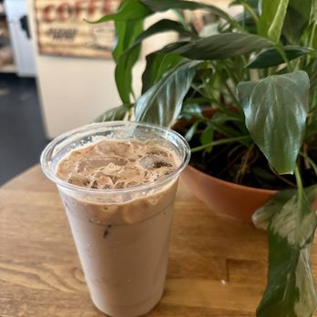Crossroads - brown mocha latte ($7) - Coffee & Tea Near Me - North Haven, Connecticut Crossroads - brown mocha latte ($7) - Coffee & Tea Near Me - North Haven, Connecticut