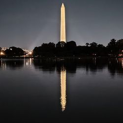 National Mall - Washington Monument taken from Jefferson Memorial