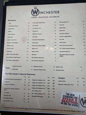 Menu photo 4 The Winchester Ashland, KY Menu photo 4 The Winchester Ashland, KY