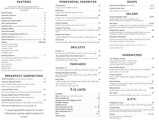 Menu photo 7 Pennyroyal Cafe & Provisions Saugatuck, MI Menu photo 7 Pennyroyal Cafe & Provisions Saugatuck, MI
