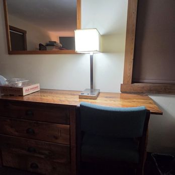 Al's Westward Ho Motel - Room #30: Desk  06-27-2026 - Hotels Near Me - West Yellowstone, Montana