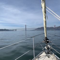 Blackbeard Yacht Charters - Heading towards the Golden Gate