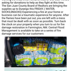 Central Flood Management - Emergency Management isn't even accepting donations for firefighters at this time. All you care about is lining your own pockets!