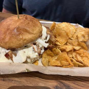 The Quarry Taphouse - Drunken sailor sandwich with chips. - Sports Bars Near Me - Hastings, Minnesota