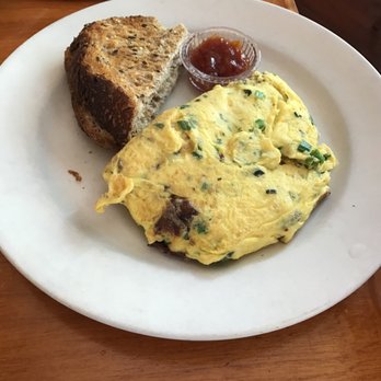 Sarabeth's Key West - Shrimp and bacon omelette with multigrain toast - American Near Me - Key West, Florida Sarabeth's Key West - Shrimp and bacon omelette with multigrain toast - American Near Me - Key West, Florida