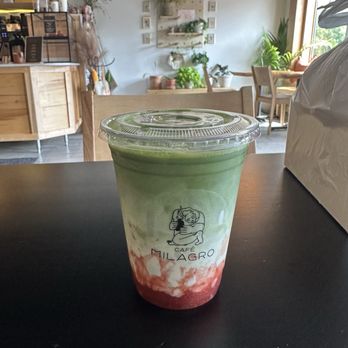 Café Milagro - Strawberry matcha latte - Coffee & Tea Near Me - Saint Paul, Minnesota Café Milagro - Strawberry matcha latte - Coffee & Tea Near Me - Saint Paul, Minnesota
