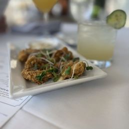 Truffle Fried Oysters