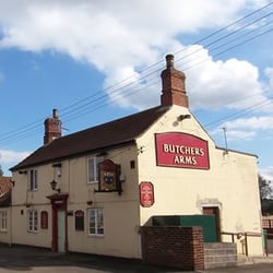 Butchers Arms - The Butchers Arms on a winters day