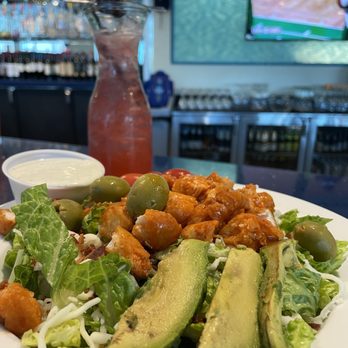 The Delta Bistro & Lounge - Buffalo chicken salad - Lounges Near Me - Stockton, California