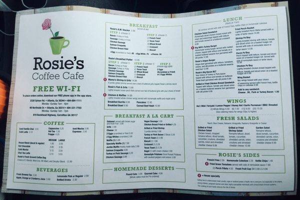Rosie's Coffee Cafe by null