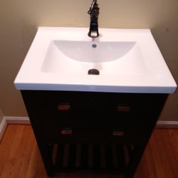 Joe Franklin Plumbing - Install new vanity